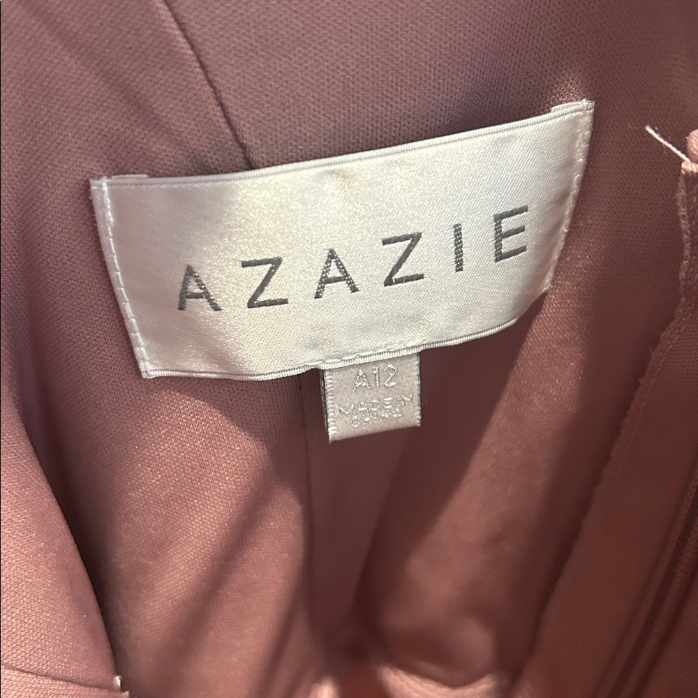 Azazie mauve gown - Picture 6 of 7